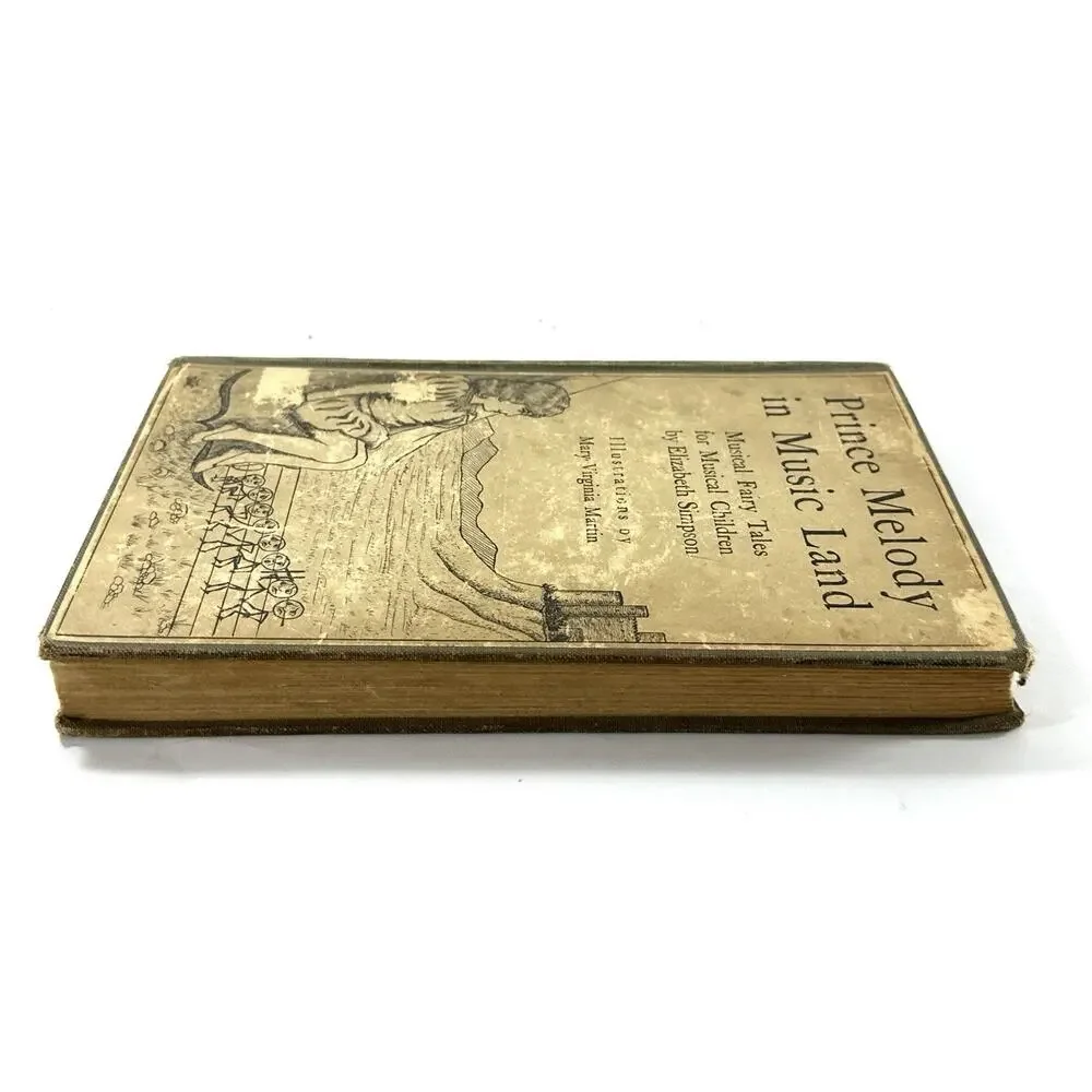 1917 Prince Melody in Music Land Elizabeth Simpson HC Alfred A Knopf Illustrated